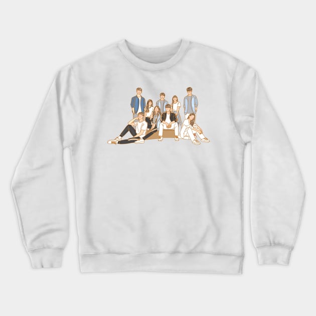 Cheer Up Kdrama Crewneck Sweatshirt by ArtByAzizah